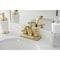 Kingston Brass KB4642ZX 4-Inch Centerset Bathroom Faucet with Retail Pop-Up, Polished Brass KB4642ZX - alternate 2